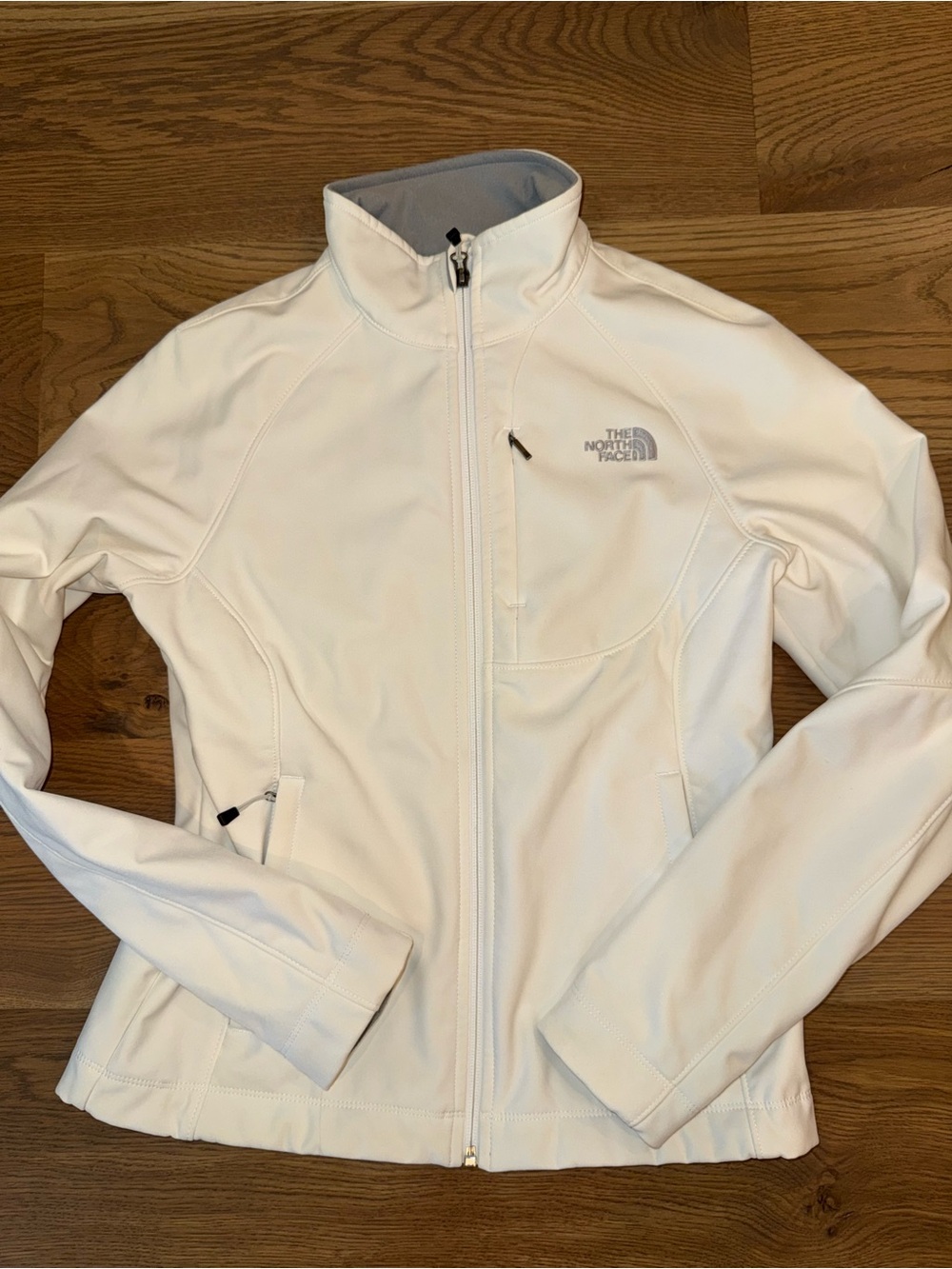 The North Face Women's White Soft Shell Utility Jacket